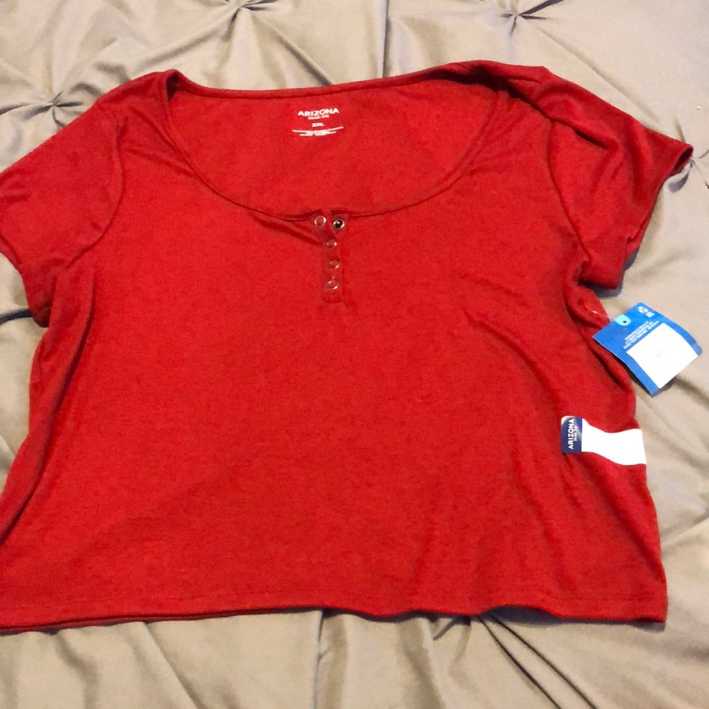 Arizona jean CO red tee size XXL NEW WITH TAGS